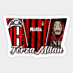 Forza Milano Sticker